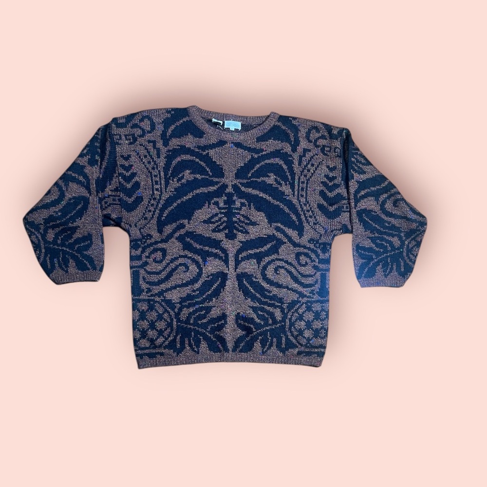 So Very 80’s Pattern Sweater